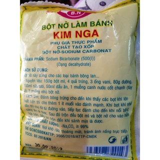 Bột nở Kim Nga gói 100g