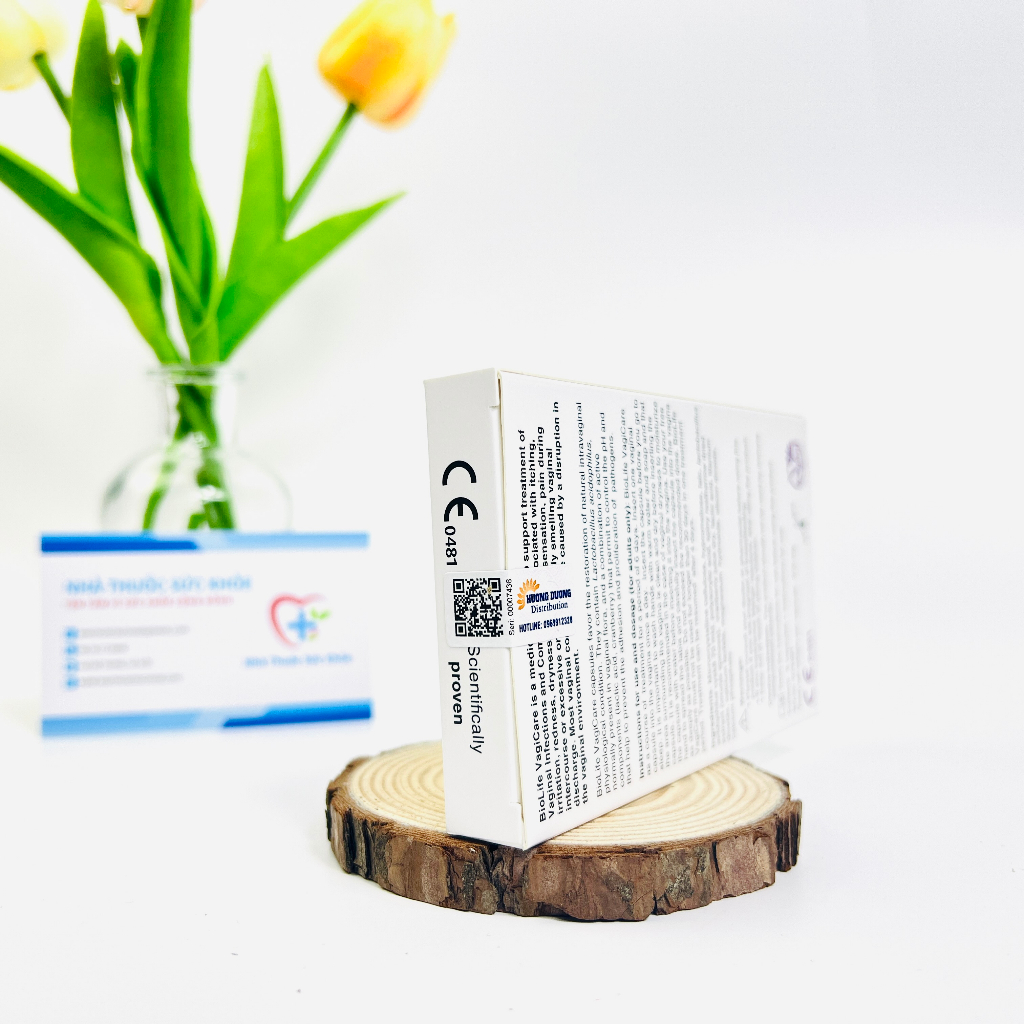 Biolife Vagicare - Giảm nấm ngứa, nhiễm khuẩn, Optibac Tím - Men Vi Sinh Phụ Khoa, Chăm Sóc Vùng Kín