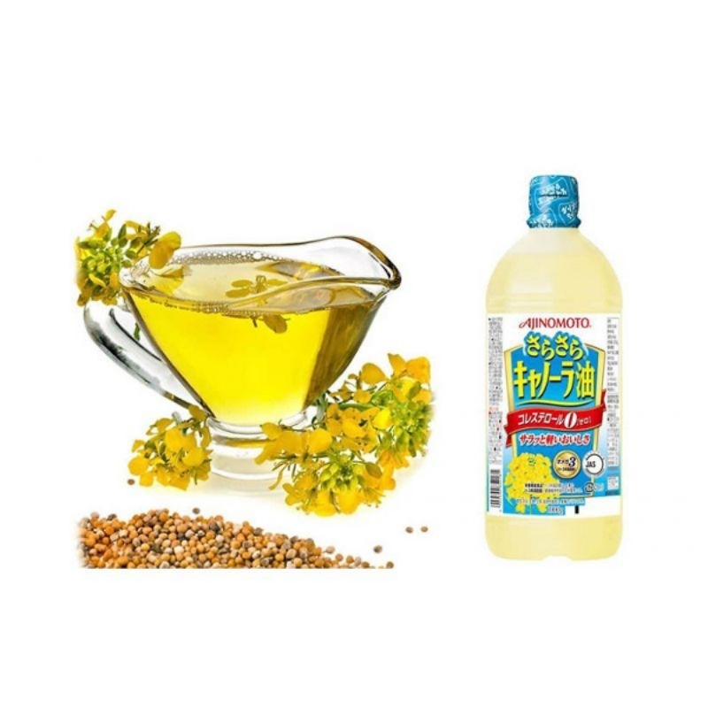Dầu Ăn Hoa Cải Ajinomoto Nhật Bản 1000g