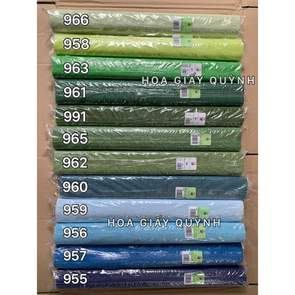 GIẤY NHÚN Ý DÀY 140gr - cuộn 50cmx2.5m