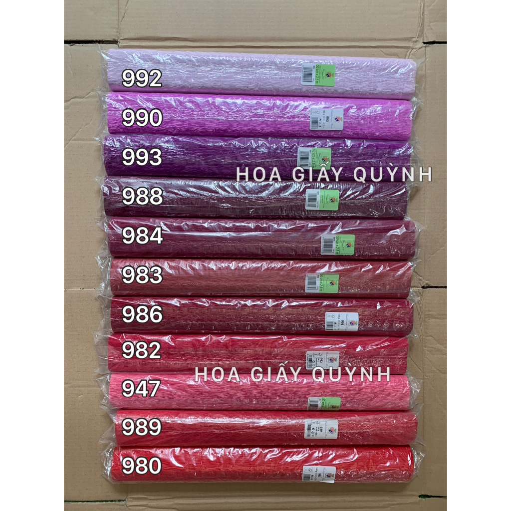 GIẤY NHÚN Ý DÀY 140gr - cuộn 50cmx2.5m