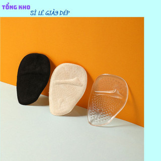 Cặp miếng đệm silicon trong suốt lót trước giày cao gót giày búp bê HL0008