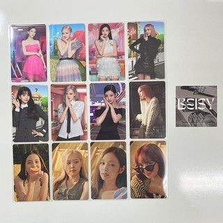 ✿ 𝐁𝐥𝐚𝐜𝐤 𝐏𝐢𝐧𝐤 ✿ lẻ card album blackpink the game chính hãng