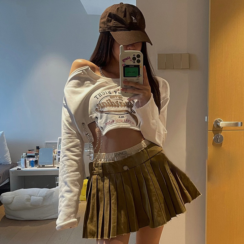 Áo croptop mặc ngoài. Phối đồ Gym  ảnh thật cuối bài