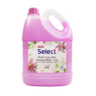 Nước lau sàn Select hương nhài lily 4L