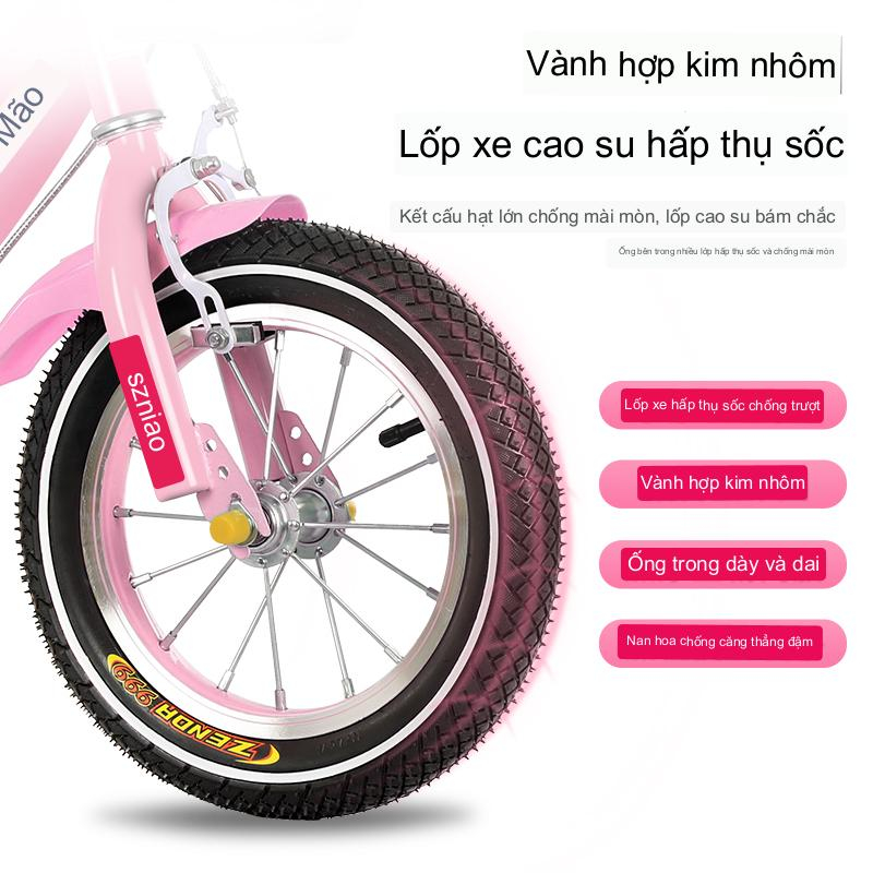 Xe  đạp cho bé gái 12inch cho be từ 2-4 tuổi