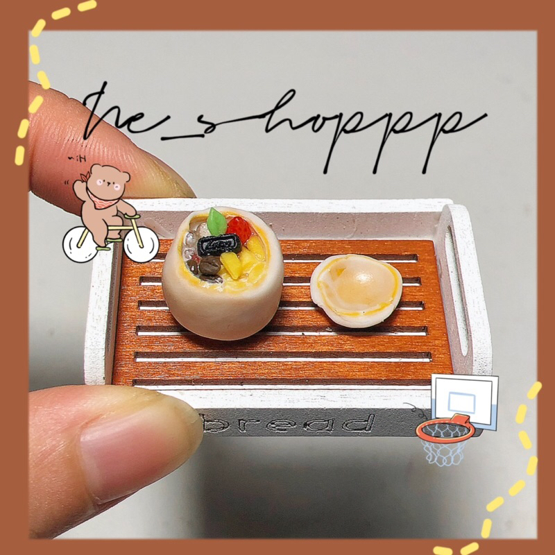 Mô hình coconut hoa quả mini