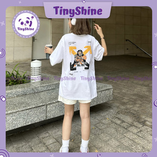 Áo Unisex Cổ Tròn Tay Ngắn Freesize In Vượn Nổi Loạn IMPOSSIBLE Thoáng Mát Tinh Nghịch (TinyShine)