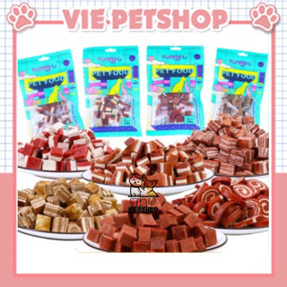Bánh Thưởng cho Chó FunnyU Mix Đủ Vị Gói 100Gr | Vie PETSHOP