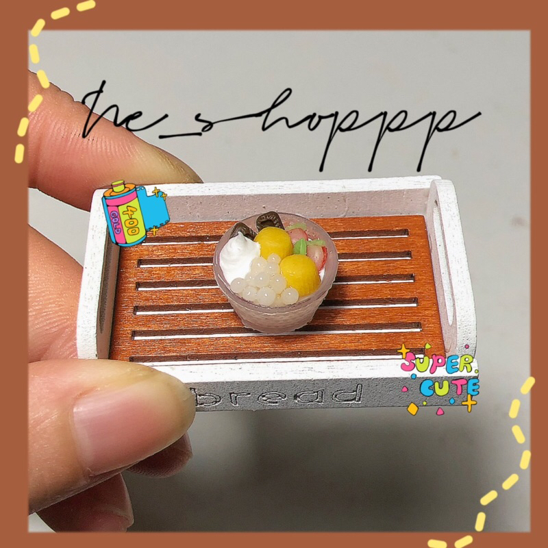 Mô hình bát Bingsu mini