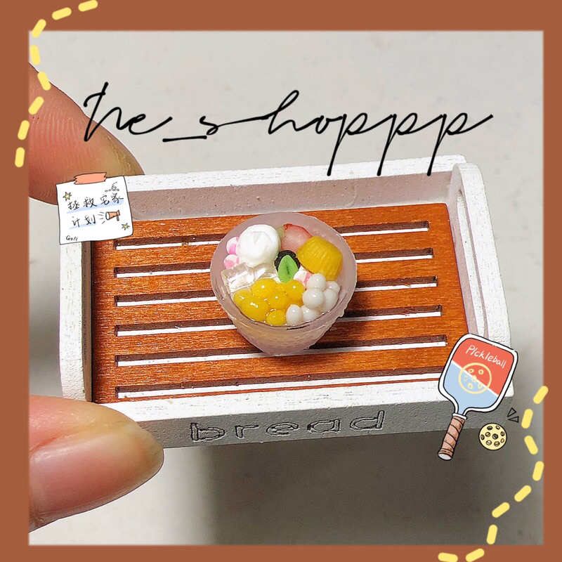 Mô hình bát Bingsu mini