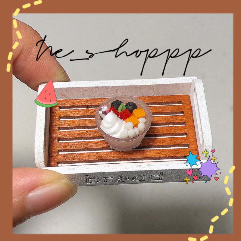 Mô hình bát Bingsu mini
