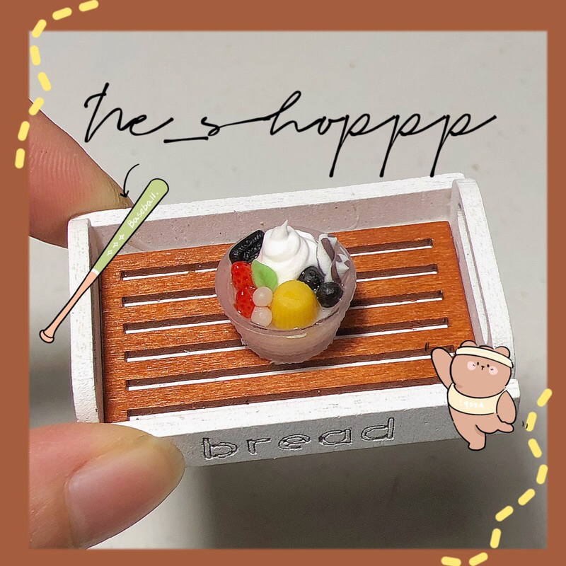 Mô hình bát Bingsu mini