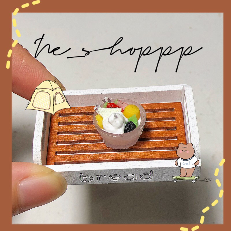 Mô hình bát Bingsu mini