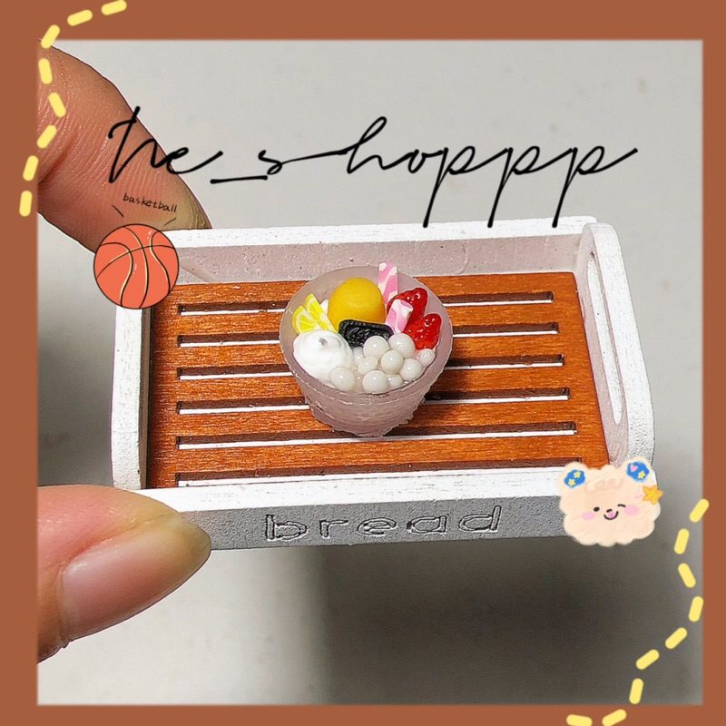 Mô hình bát Bingsu mini