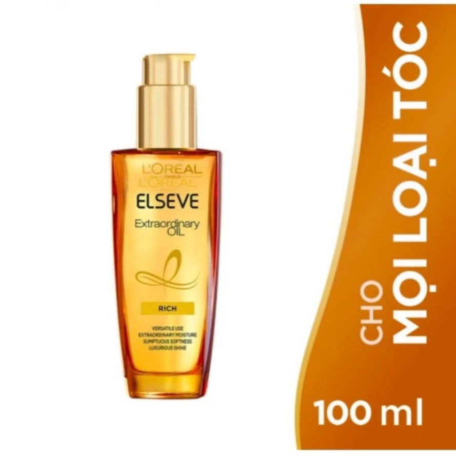 Dầu Dưỡng Tóc L'Oreal Tinh Dầu Hoa Tự Nhiên Elseve Extraodinary Oil 100ml / 30ml
