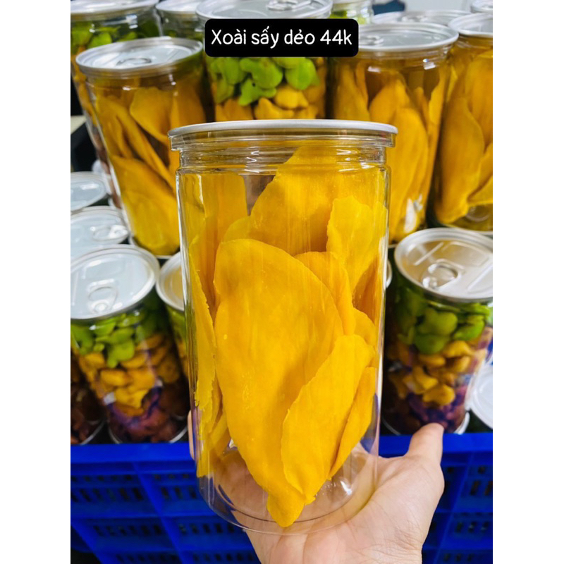 Xoài sấy dẻo tự nhiên chua ngọt không đường hủ 350gram