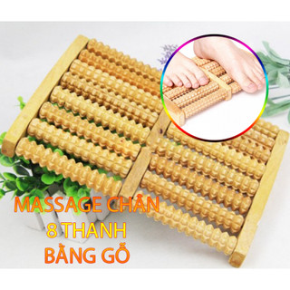 Dụng cụ massage chân bằng gỗ 5 - 8 thanh