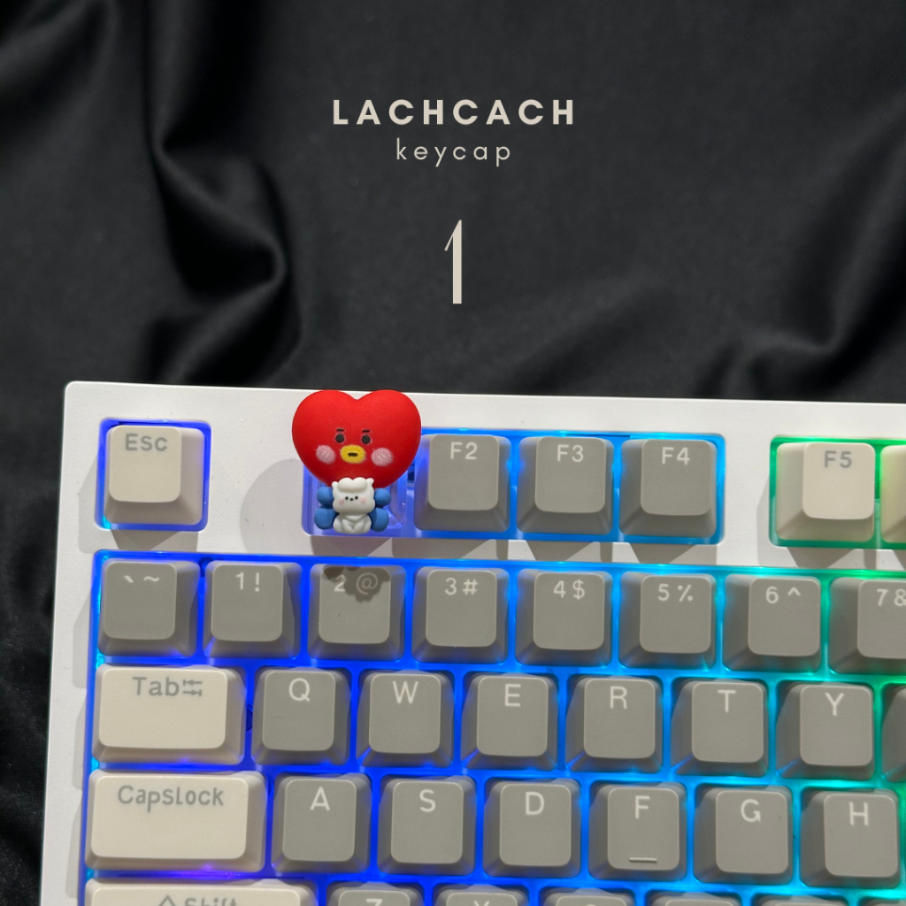 Keycap BT-21 | Keycap Bàn Phím Cơ | Trang Trí Bàn Phím Cơ