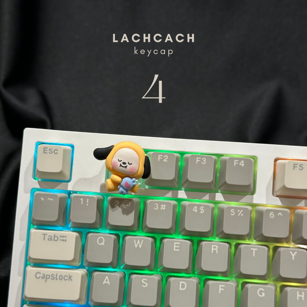 Keycap BT-21 | Keycap Bàn Phím Cơ | Trang Trí Bàn Phím Cơ