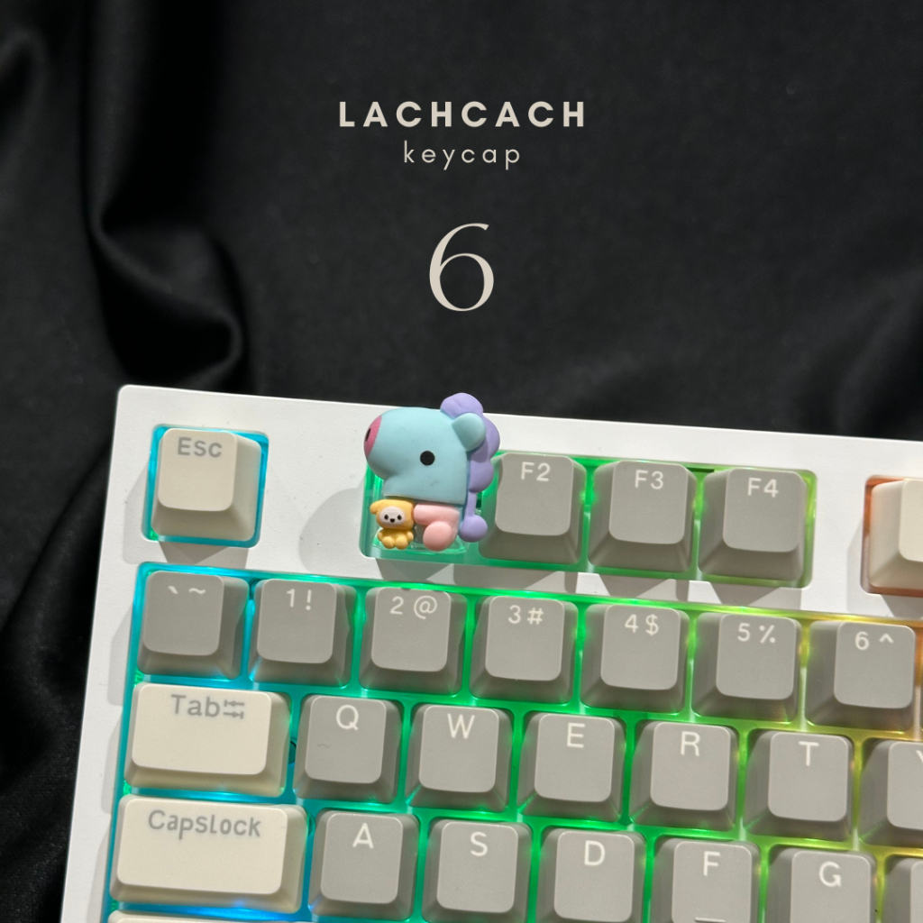 Keycap BT-21 | Keycap Bàn Phím Cơ | Trang Trí Bàn Phím Cơ