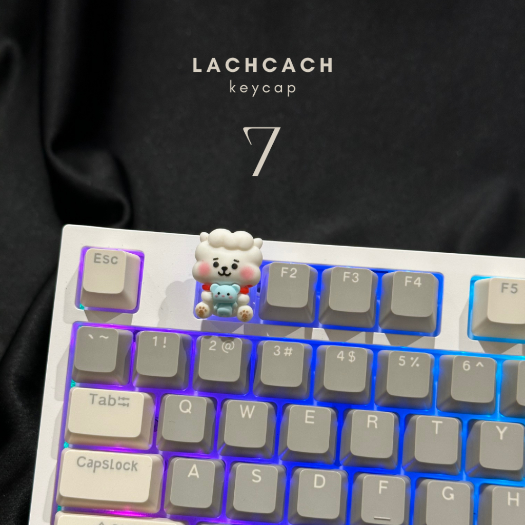Keycap BT-21 | Keycap Bàn Phím Cơ | Trang Trí Bàn Phím Cơ