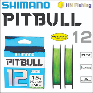 Dây dù 150m câu cá pe pitbull 12. chuyên câu lục, câu lăng xê. dây dù chống mài mòn cao cấp