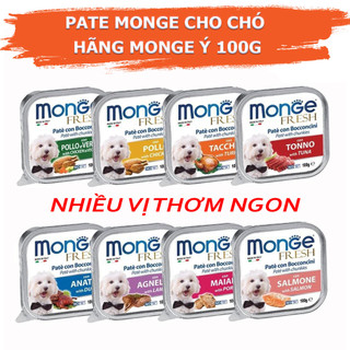 Pate cho chó Monge hộp 100g - Thương hiệu Ý
