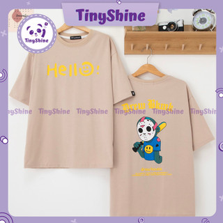 Áo Unisex Form Rộng Cổ Tròn Dễ Phối Đồ In Hoạ Tiết Ác Nhân Nổi Độc Đáo Hài Hước (TinyShine)