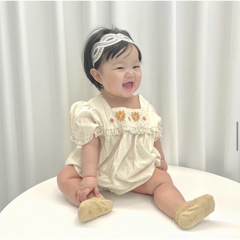 Turban ren sóng đan sang chảnh by Tiệm Su Kids