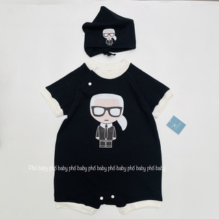 Bộ liền thân mickey trắng bé trai, bé gái