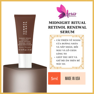 Tinh chất tái tạo Summer Fridays Midnight Ritual Retinol Renewal Serum - 5ml