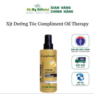 Xịt dưỡng tóc compliment oil treatment nuôi dưỡng và dưỡng ẩm tóc 200 ml