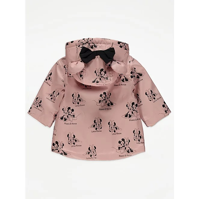Áo khoác chống nước hồng minnie George_hàng chính hãng authentic