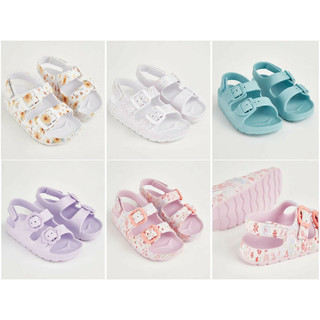 [sẵn] Dép xốp sandal xanh/ tím/ hoa cúc George _authentic UK