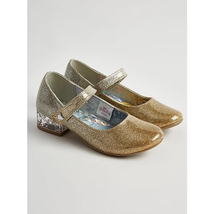 Giày búp bê cao gót phát sáng công chúa hồng/ xanh Elsa George form TO_hàng chính hãng UK