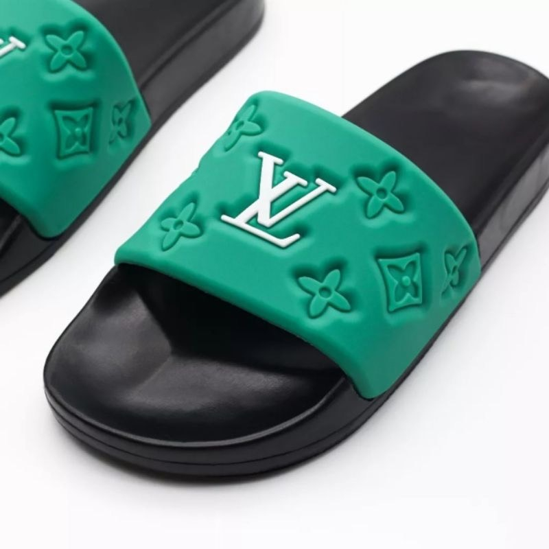 Dép Nam LV Quai Ngang ĐẾ PU Đi êm Chân Kiểu Dáng Thời Trang Năng Động - Tuandiep01.store