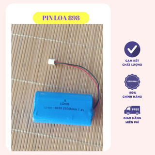 Pin trong loa ws 898, ws 998, zy 898 - pin 7,4v thay thế loa bẫy chim có dung lượng 2200mah