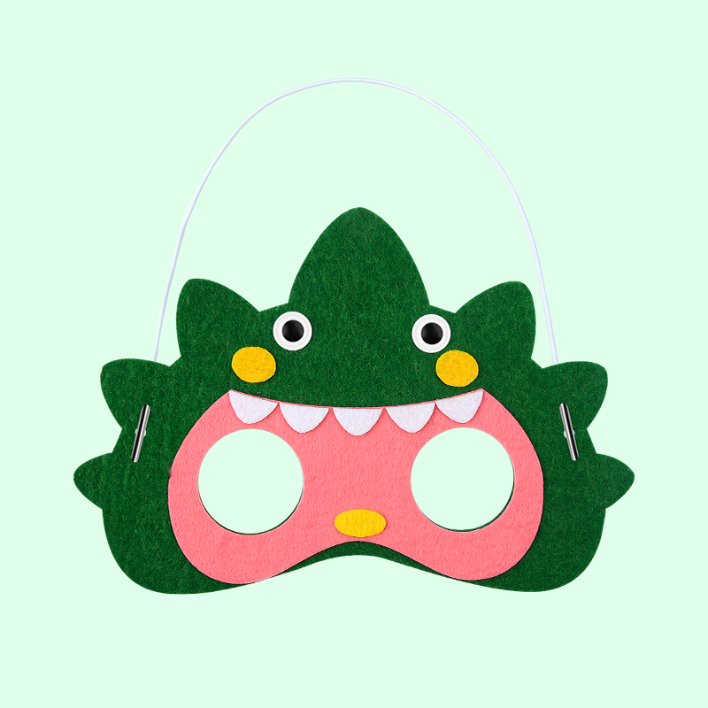 Mặt Nạ Vải Nỉ Hình Con Thú / Động Vật Cho Bé - Mặt Nạ Cosplay Trung Thu / Haloween / Noel Cực Ngầu