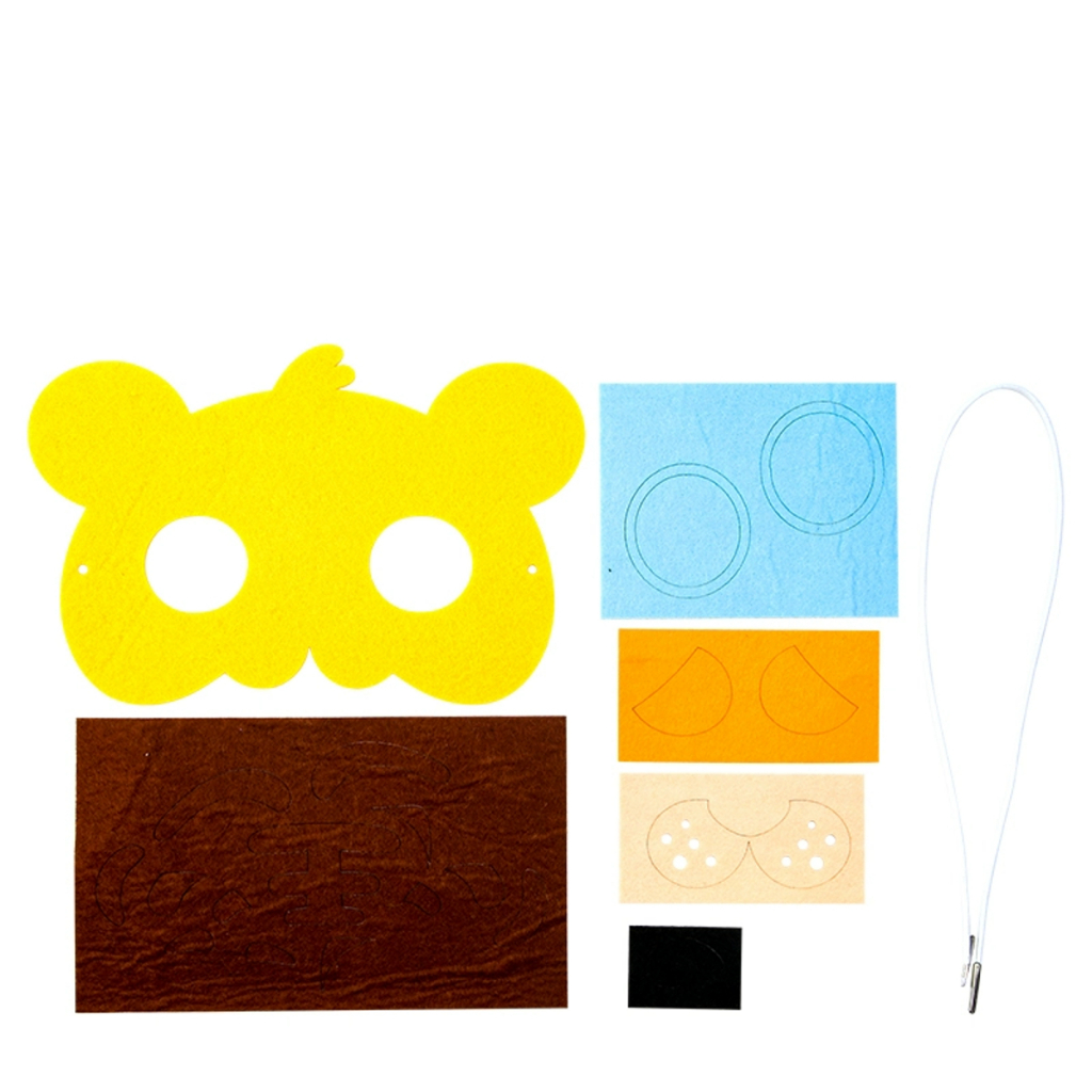 Mặt Nạ Vải Nỉ Hình Con Thú / Động Vật Cho Bé - Mặt Nạ Cosplay Trung Thu / Haloween / Noel Cực Ngầu