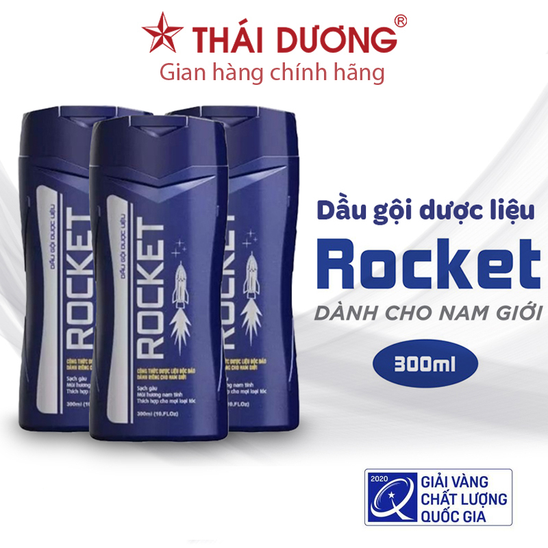 Dầu gội Rocket dành cho nam giới 300ml, sản phẩm của Sao Thái Dương