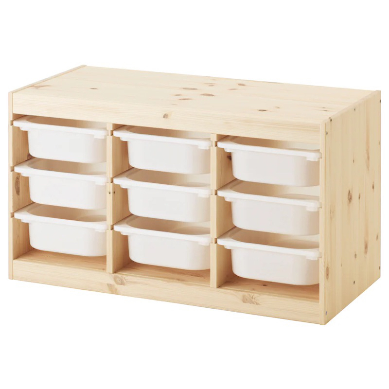 Tủ gỗ 93x44x53 TROFAST IKEA chính hãng