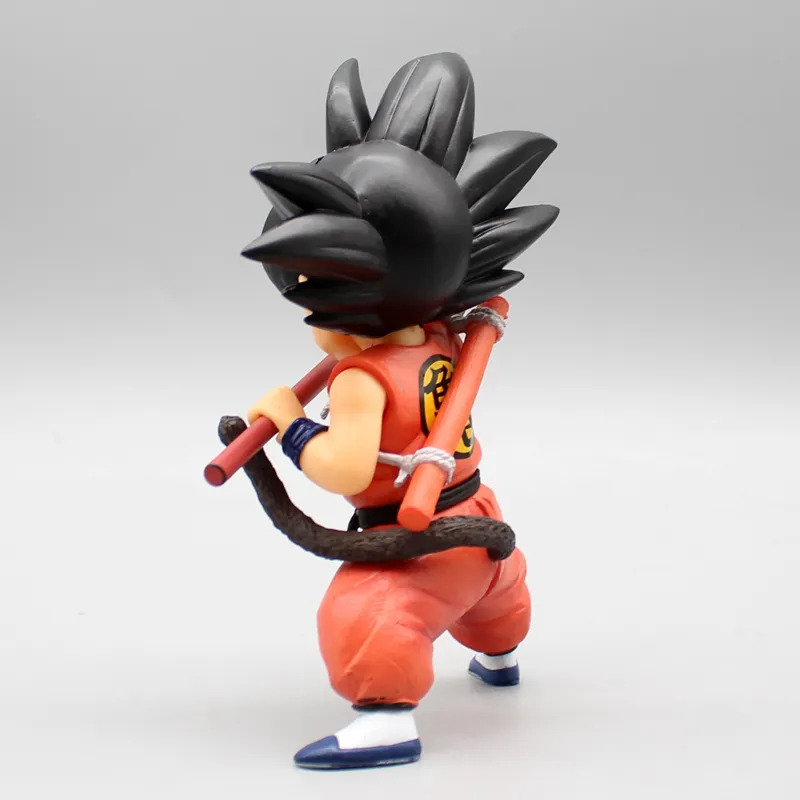 Mô hình đồ chơi Son Goku 14cm thời bé cầm gậy Dragon Ball