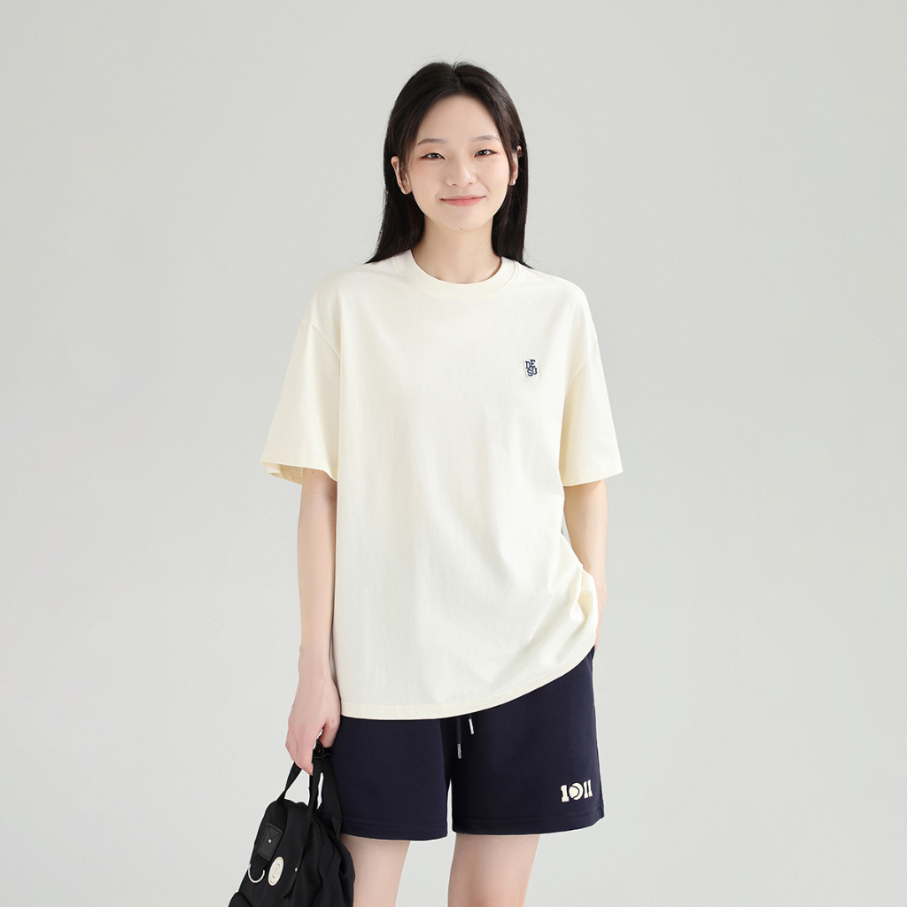 Áo thun Dessuu ngắn tay cổ tròn, áo phông cotton thấm hút mồ hôi đủ size DESSUU DSU_A06