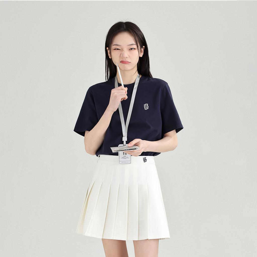 Áo thun Dessuu ngắn tay cổ tròn, áo phông cotton thấm hút mồ hôi đủ size DESSUU DSU_A06