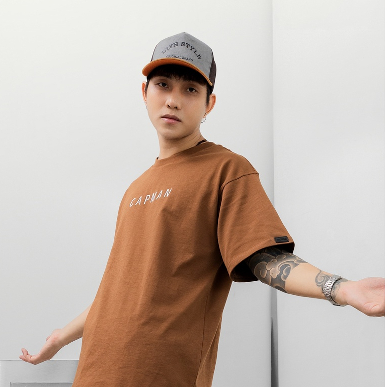 Mũ lưỡi trai thể thao phối lưới Life Style M91