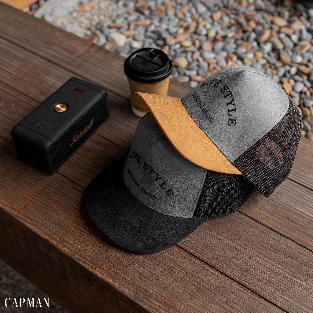 Mũ lưỡi trai thể thao phối lưới Life Style M91