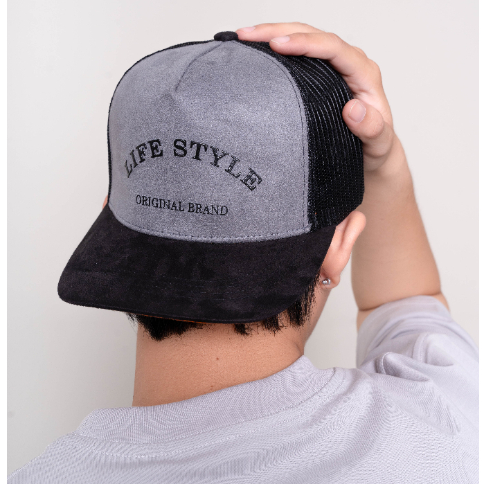 Mũ lưỡi trai thể thao phối lưới Life Style M91