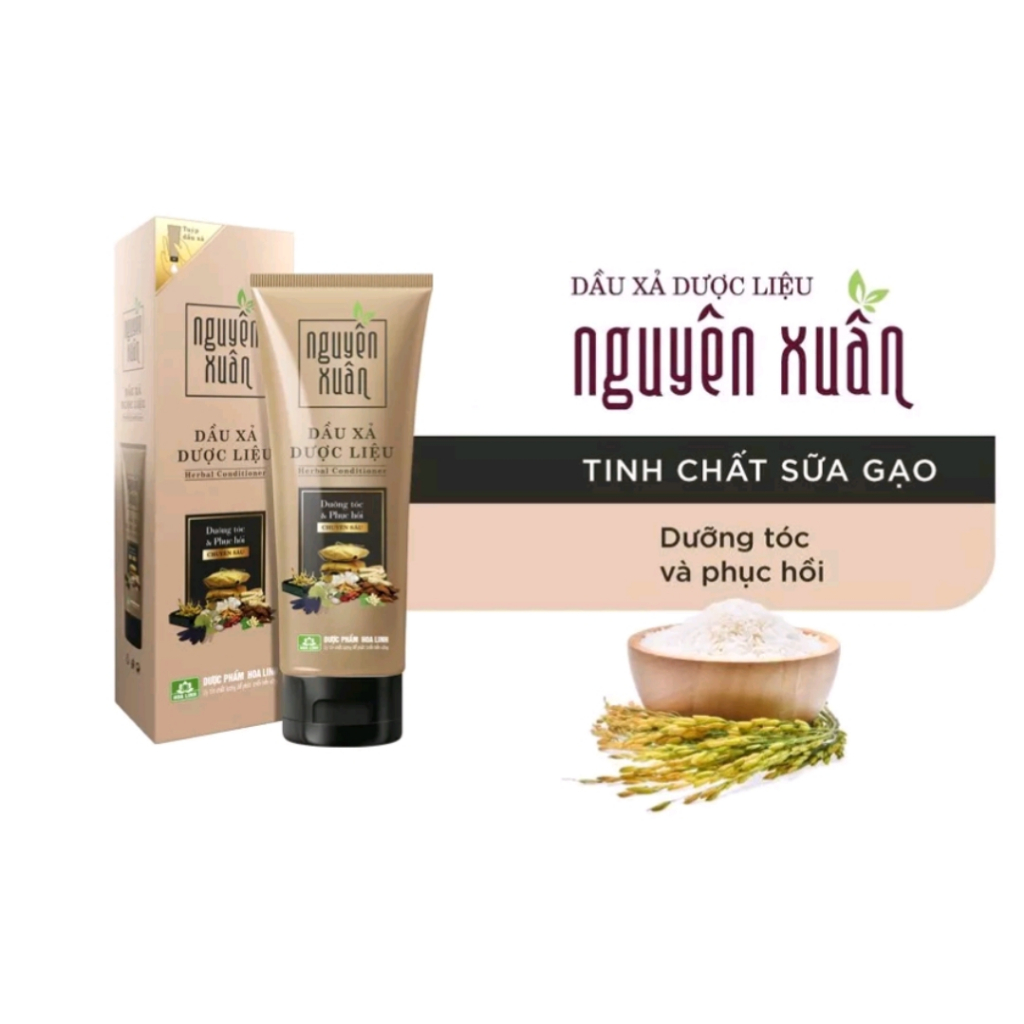 Dầu xả dược liệu Nguyên Xuân 150ml phuc hồi chuyên sâu