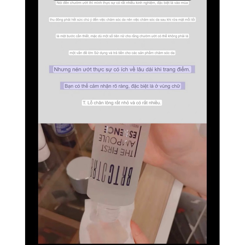 TINH CHẤT THE FIRST AMPOULE ESSENCE BRTC 120ml